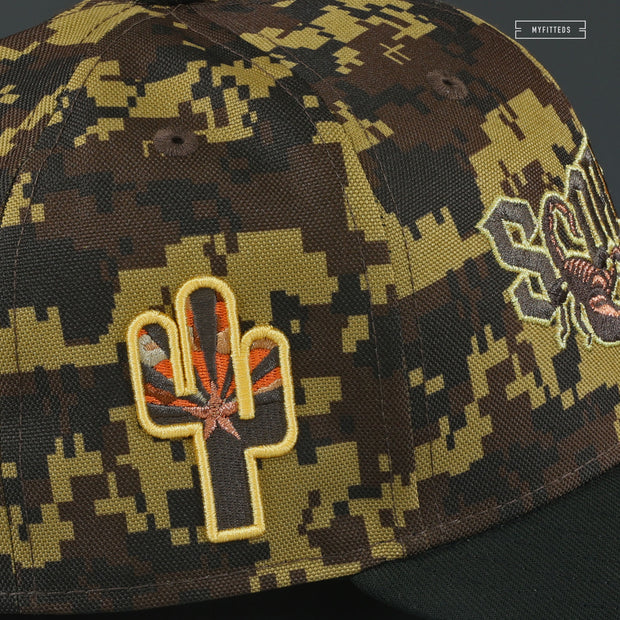 SCOTTSDALE SCORPIONS IN THE ARIZONA DESERT DESERT DIGI CAMO NEW ERA FITTED CAP