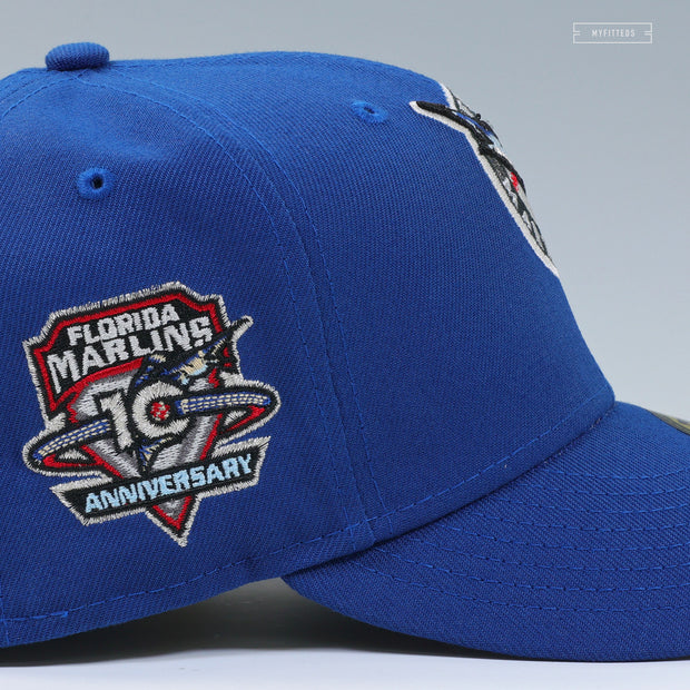 FLORIDA MARLINS 10TH ANNIVERSARY FOO FIGHTERS THE COLOUR AND THE SHAPE INSPIRED NEW ERA FITTED CAP