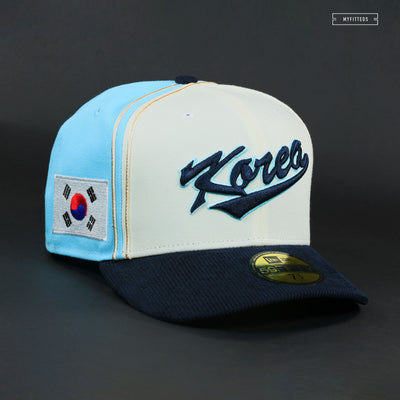 SOUTH KOREA 2023 WORLD BASEBALL CLASSIC® DIAGONAL BLOCK NEW ERA HAT