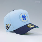 SOMERSET PATRIOTS X NEW YORK BLACK YANKEES WEATHERED LOOK NEW ERA FITTED CAP