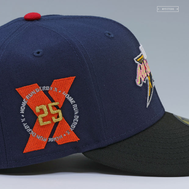 ATLANTA BRAVES 2025 MLB ALL-STAR GAME HOMERUN DERBY X NEW ERA FITTED CAP