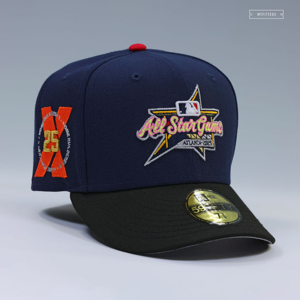 ATLANTA BRAVES 2025 MLB ALL-STAR GAME HOMERUN DERBY X NEW ERA FITTED CAP