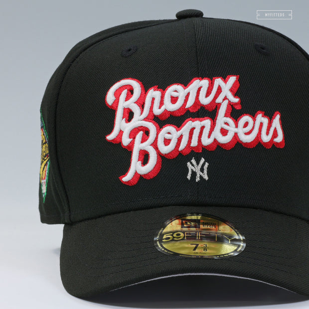 NEW YORK YANKEES 1996 WORLD SERIES THE BRONX BOMBERS NEW ERA FITTED CAP