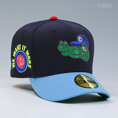 CHICAGO CUBS CHANCE THE SNAPPER WE WANT IT MORE LACOSTE INSPIRED NEW ERA FITTED CAP