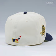 ATLANTA BRAVES 1995 WORLD SERIES CHAMPIONS OFF WHITE NIGHTSHADE NEW ERA FITTED CAP