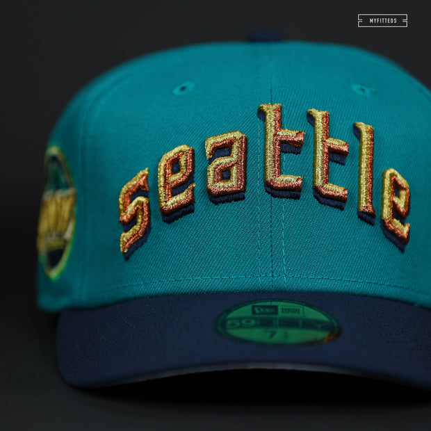 SEATTLE MARINERS PNW CITY CONNECT TO TEAM COLOR NEW ERA FITTED CAP