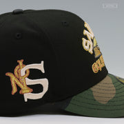 NEW ORLEANS SAINTS EQUIPMENT WOODLAND CAMO NEW ERA FITTED CAP
