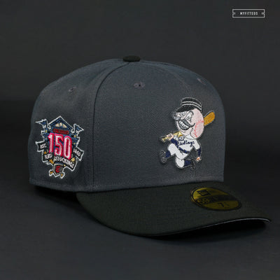 CINCINNATI RED STOCKINGS 150TH ANNIVERSARY POPS NEW ERA FITTED CAP