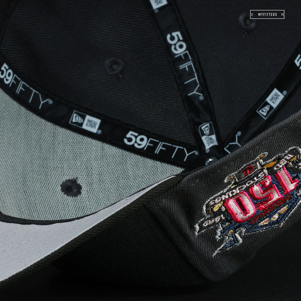 CINCINNATI RED STOCKINGS 150TH ANNIVERSARY POPS NEW ERA FITTED CAP