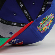 BUFFALO BILLS NFL KICKOFF 1993 BLUE SAPPHIRE RADIANT RED NEW ERA FITTED CAP