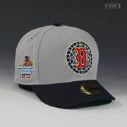 BOSTON RED SOX 2004 LEAGUE CHAMPIONSHIP SERIES ON THE ROAD NEW ERA FITTED HATS