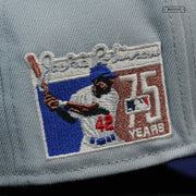 JACKIE ROBINSON 75TH ANNIVERSARY BREAKING BARRIERS 60TH ANNIVERSARY NEW ERA FITTED CAP