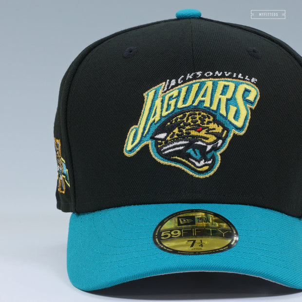 JACKSONVILLE JAGUARS TENTH ANNIVERSARY RABID JAGUAR HUNTER NEW ERA FITTED CAP