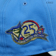 TORONTO BLUE JAYS 25TH ANNIVERSARY MORDECAI NEW ERA FITTED CAP