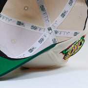 MANITOBA MOOSE 10TH ANNIVERSARY SANDSTONE FOREST GREEN NEW ERA FITTED CAP