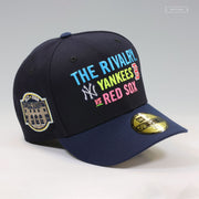 THE RIVALRY NEW YORK YANKEES VS BOSTON RED SOX YANKEE STADIUM FENWAY PARK NEW ERA CAP