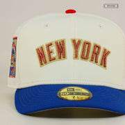 NEW YORK METS 25TH ANNIVERSARY MIRACLE METS "ROCKEFELLER CENTER" NEW ERA HAT