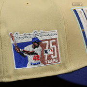 BROOKLYN DODGERS JACKIE ROBINSON 75TH ANNIVERSARY PENNANT NEW ERA FITTED CAP