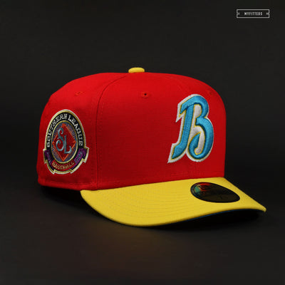 BIRMINGHAM BARONS SOUTHERN LEAGUE SCARLET MOONBEAM NEW ERA HAT