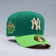 NEW YORK YANKEES 1999 WORLD SERIES WELCOME TO NEW YORK ROCKEFELLER CENTER NEW ERA FITTED CAP