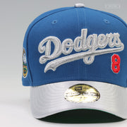 LOS ANGELES DODGERS 8 KOBE BRYANT DODGER STADIUM 50TH ANNIVERSARY NEW ERA CAP