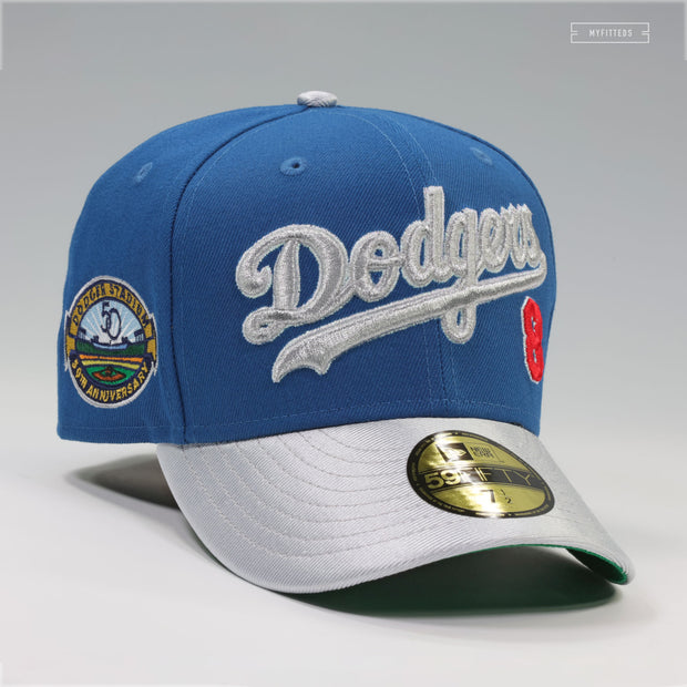 LOS ANGELES DODGERS 8 KOBE BRYANT DODGER STADIUM 50TH ANNIVERSARY NEW ERA CAP