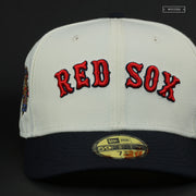 BOSTON RED SOX 2001 HOME JERSEY AL CENTENNIAL CHARTER MEMBER NEW ERA HAT