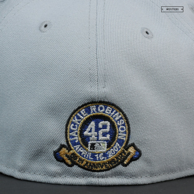 JACKIE ROBINSON 75TH ANNIVERSARY BREAKING BARRIERS 60TH ANNIVERSARY NEW ERA FITTED CAP