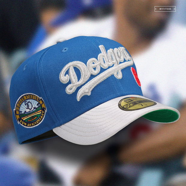 LOS ANGELES DODGERS 8 KOBE BRYANT DODGER STADIUM 50TH ANNIVERSARY NEW ERA CAP