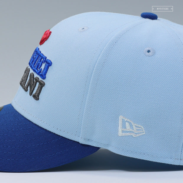 I LOVE SHOHEI OHTANI LOS ANGELES DODGERS ASTRO BOY INSPIRED NEW ERA FITTED CAP