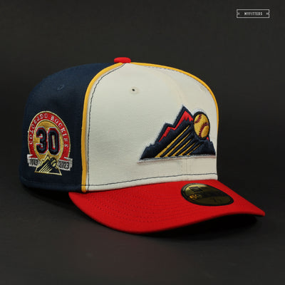 COLORADO ROCKIES 30TH ANNIVERSARY RETRO NEW ERA HAT