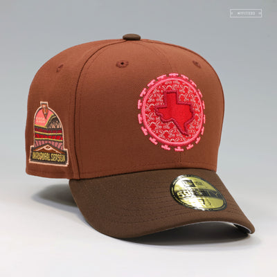 TEXAS RANGERS 2020 INAUGURAL SEASON TEXAS PORTERHOUSE MEDIUM RARE NEW ERA FITTED CAP