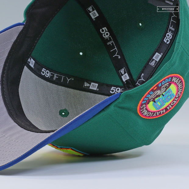 WASHINGTON NATIONALS 20TH ANNIVERSARY NIKE ACG COLORS INSPIRED NEW ERA FITTED CAP