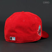 ATLANTA BRAVES CASCADING 1995 WORLD SERIES AKIRA INSPIRED NEW ERA FITTED CAP