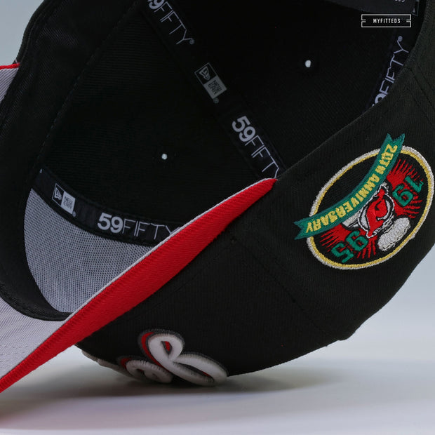 NEW JERSEY DEVILS "JERSEY" 1995 STANLEY CUP CHAMPIONS 20TH ANNIVERSARY NEW ERA FITTED CAP