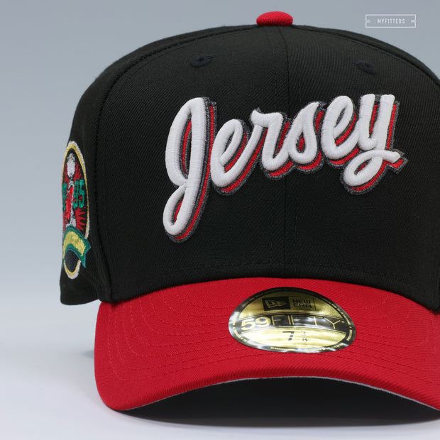 NEW JERSEY DEVILS "JERSEY" 1995 STANLEY CUP CHAMPIONS 20TH ANNIVERSARY NEW ERA FITTED CAP