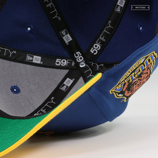 UNIVERSITY OF CALIFORNIA LOS ANGELES UCLA BRUINS JOE BRUIN RUSHING NEW ERA FITTED CAP