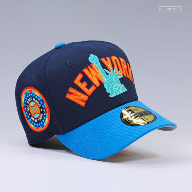 NEW YORK YANKEES 1942 MLB ALL-STAR GAME LIBERTY WELCOME TO NEW YORK NEW ERA FITTED CAP