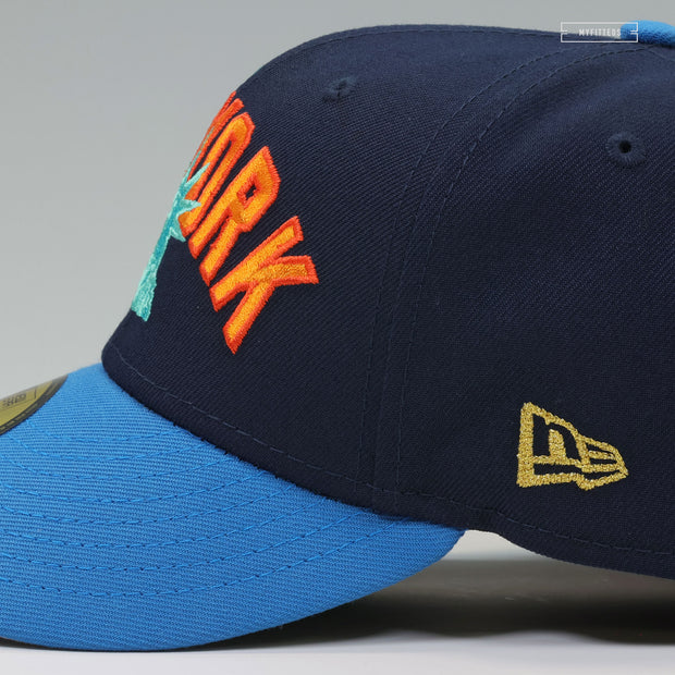 NEW YORK YANKEES 1942 MLB ALL-STAR GAME LIBERTY WELCOME TO NEW YORK NEW ERA FITTED CAP