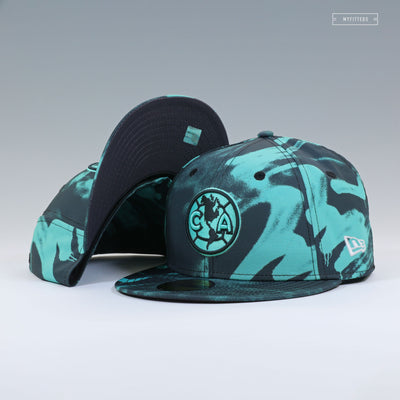 CLUB AMÉRICA GRAFFITI ALL OVER SUBLIMATED LIGA MX NEW ERA FITTED CAP
