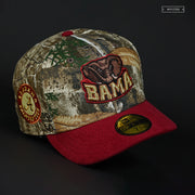 ALABAMA CRIMSON TIDE REALTREE® EDGE RUSSET SUNSET CORDUROY NEW ERA FITTED CAP