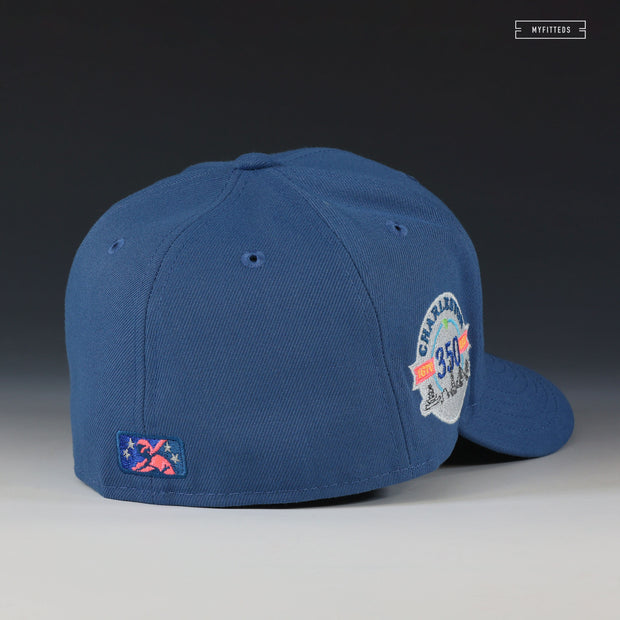 CHARLESTON RIVERDOGS CHARLESTON 350TH HOLY CITY AM180 ULTRAMARINE NEW ERA HAT