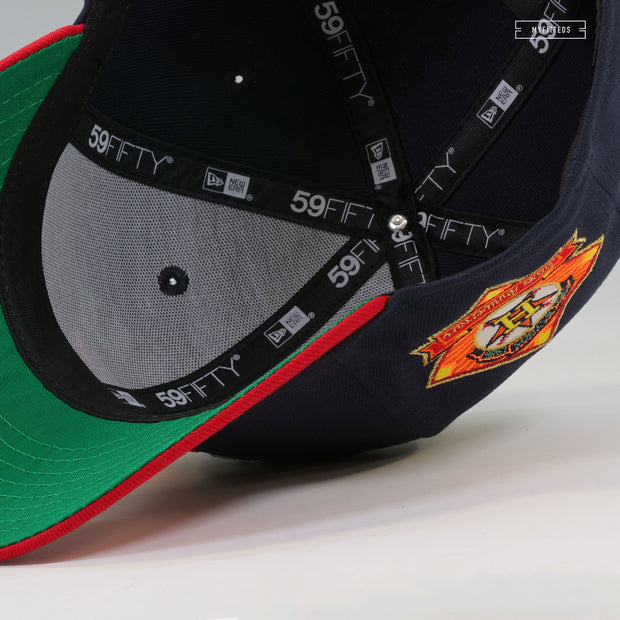 HOUSTON ASTROS 1962-1986 25TH SILVER ANNIVERSARY KATE'S JACKET INSPIRED NEW ERA FITTED CAP