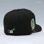 ANAHEIM ANGELS 50TH ANNIVERSARY NIKE AIR MAX 95 NEON YELLOW CASCADING NEW ERA FITTED CAP