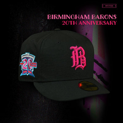 BIRMINGHAM BARONS 20TH ANNIVERSARY NEW ERA FITTED CAP