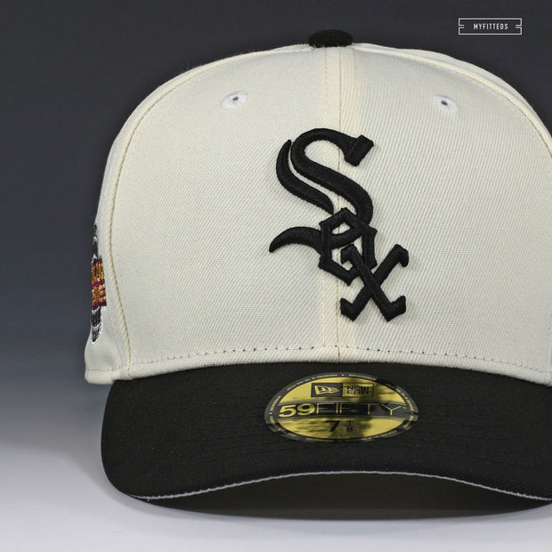 CHICAGO WHITE SOX 2005 WORLD SERIES MR. SNOOTY OFF WHITE NEW ERA FITTED CAP