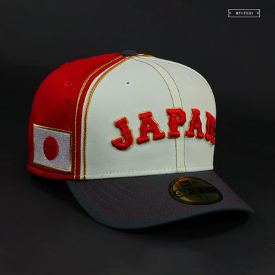 JAPAN 2023 WORLD BASEBALL CLASSIC DIAGONAL BLOCK NEW ERA FITTED CAP