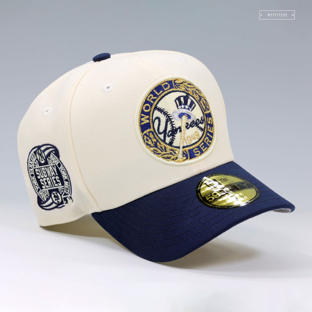 NEW YORK YANKEES 1949 WORLD SERIES 2000 WORLD SERIES AIMÉ LEON DORE INSPIRED NEW ERA FITTED CAP