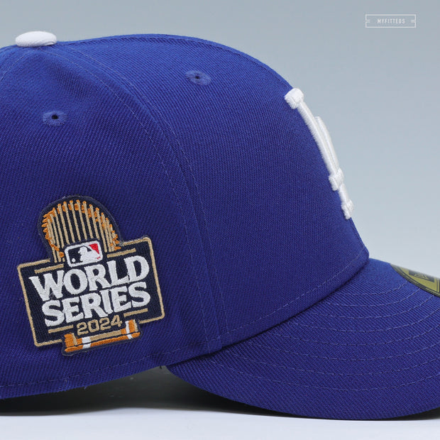 LOS ANGELES DODGERS 2024 WORLD SERIES ON-FIELD GAME NEW ERA FITTED CAP