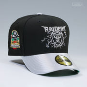LOS ANGELES RAIDERS 1983 NFL PRO-BOWL RIDE THE LIGHTNING INSPIRED NEW ERA FITTED CAP